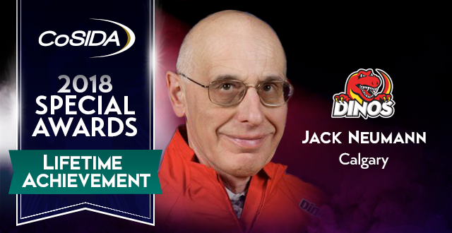 Special Awards Salute: Jack Neumann (University of Calgary), Lifetime Achievement Award